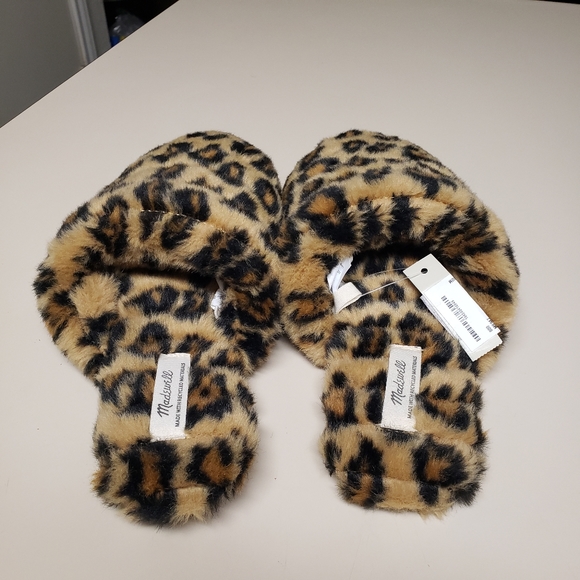Madewell leopard slippers size 7 - Picture 4 of 8